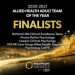 Finalists Allied Health ADULT Team 2021