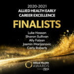 Finalists Allied Health Early Career Excellence 2021